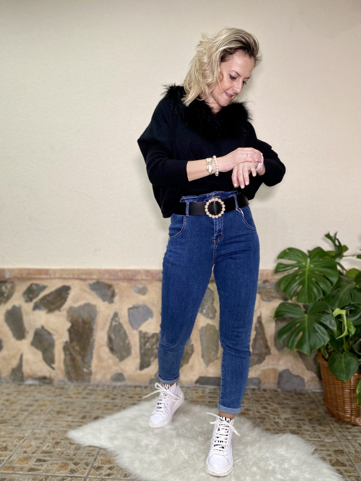Pantalón Vaquero Mon Fit - Con Esencia