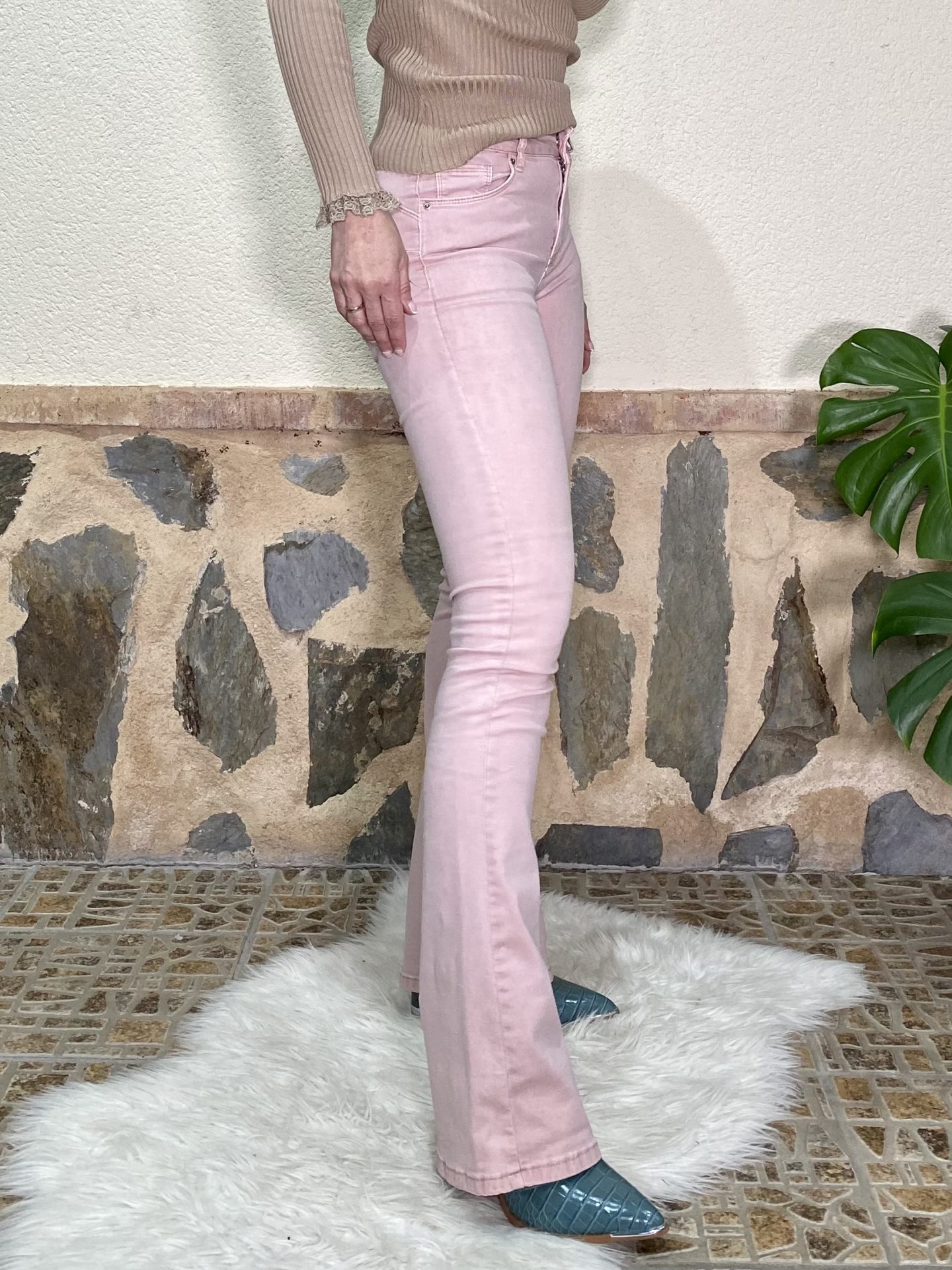 Pantalón Rosa Campana - Con Esencia