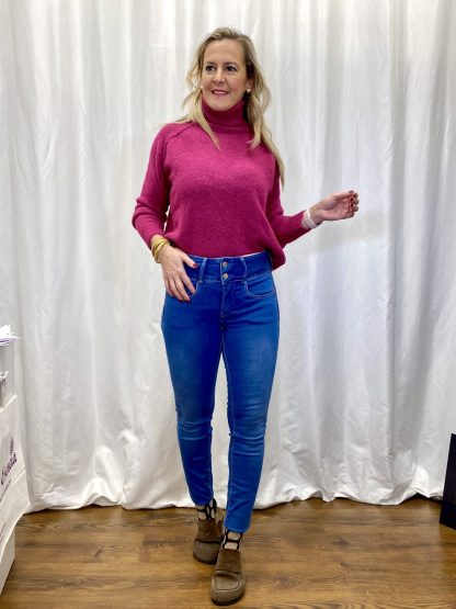 pantalon-azul-pitillo-moda-mujer-elastico-shopping-steetstyle-looks-outfits