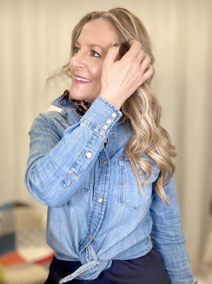 camisa-vaquera-chica-looks-casual-tendencia-vaquera-fascino-Style-casual-outfits