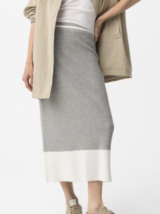 falda-MIDI-punto-gris-verano-cinturilla-elastica