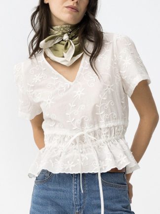 blusa-bordada-mujer-manga-corta-escote-v