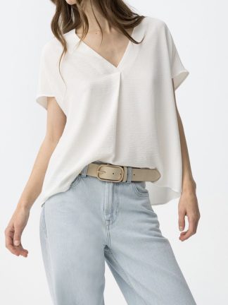 camisa-fluida-mujer-manga-corta-verano-casual