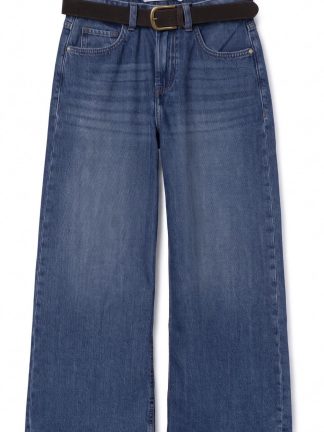 jeans-ancho-mujer-Tiro-medio-colección-otoño