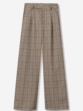 pantalón-cuadro-pequeño-con-caída-vestir-mujer