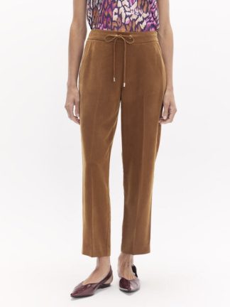 pantalón-mujer-jogging-cintura-elástica-ante-camel