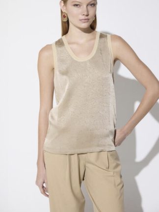 top-mujer-satén-beige-detalles-cristalitos