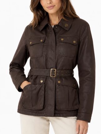 cazadora-marrón-encerada-mujer-casual-moda-campera