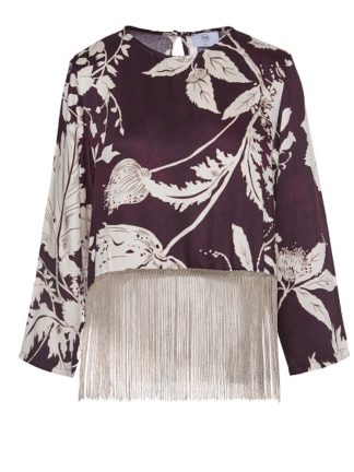 blusa-mujer-casaca-estampado-Burdeos-bajo-flecos