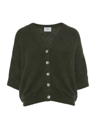 rebeca-corta-mujer-botones-escote-v-punto-grueso-verde