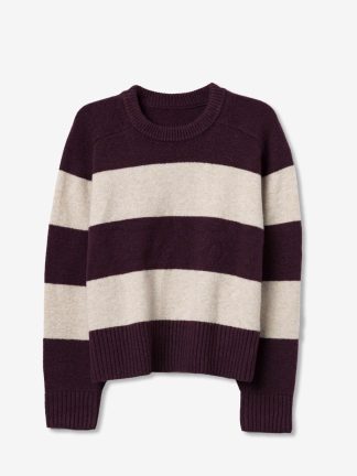 jersey-punto-medio-mujer-color-Burdeos-cuello-caja
